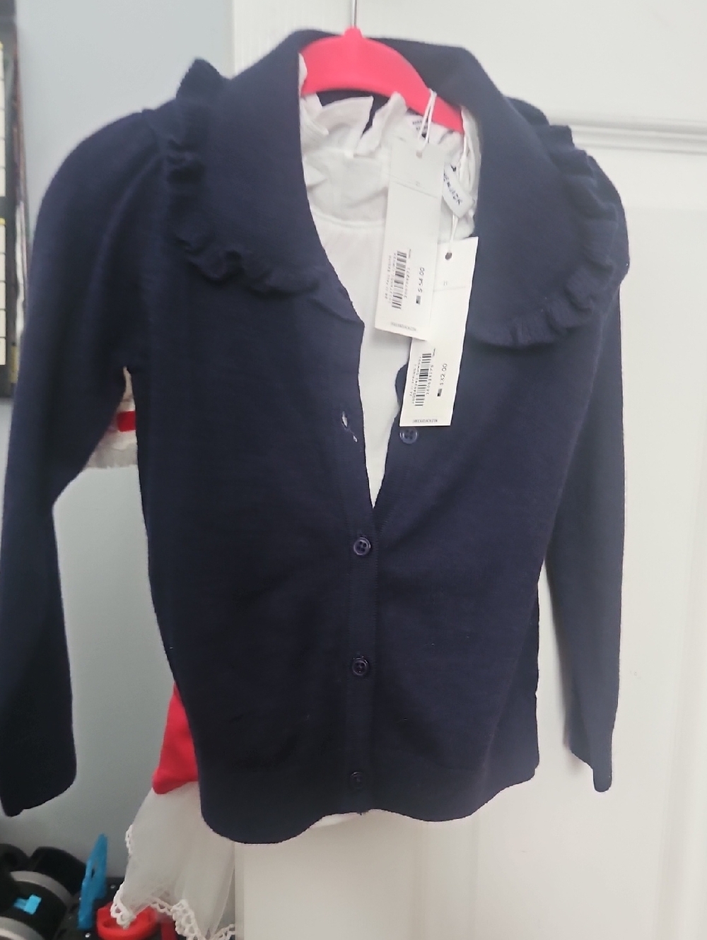 NWT Janie And Jack Size 2T blouse And Cardigan